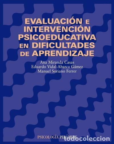 Livros em segunda m&atilde;o: Evaluaci&oacute;n e intervenci&oacute;n psicoeducativa en dificultades de aprendizaje- 9788436814576