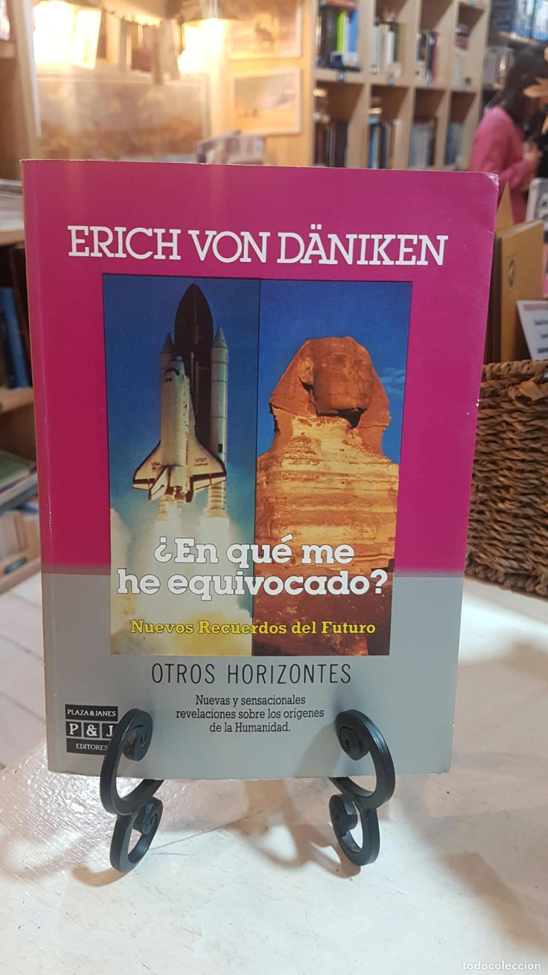 Libros: En qu&eacute; me he equivocado. Nuevos recuerdos del futuro - Erich von D&auml;niken