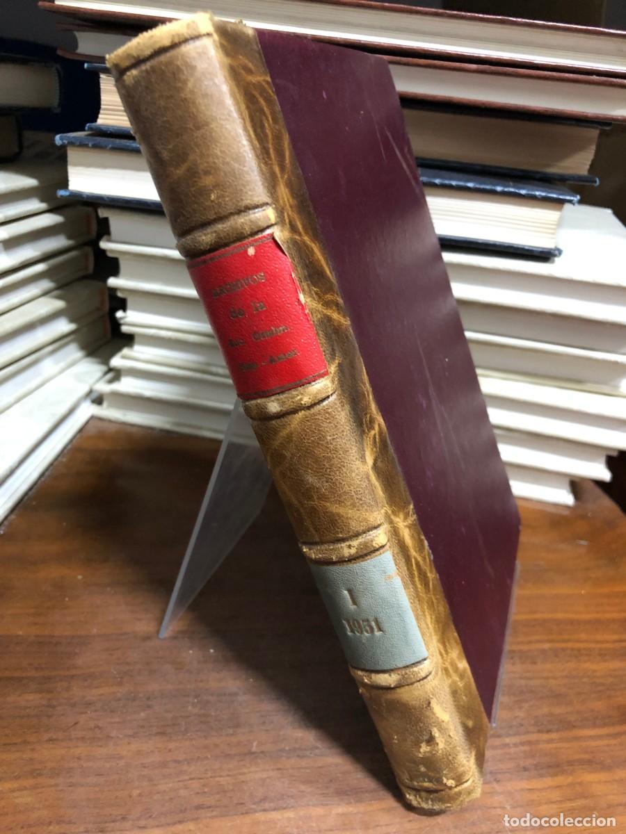 Libros: Archivos de la Soc. Oftalm. Hisp.-Amer. (Tomo I, 1951) Sociedad Oftalmol&oacute;gica Hispano-Americana