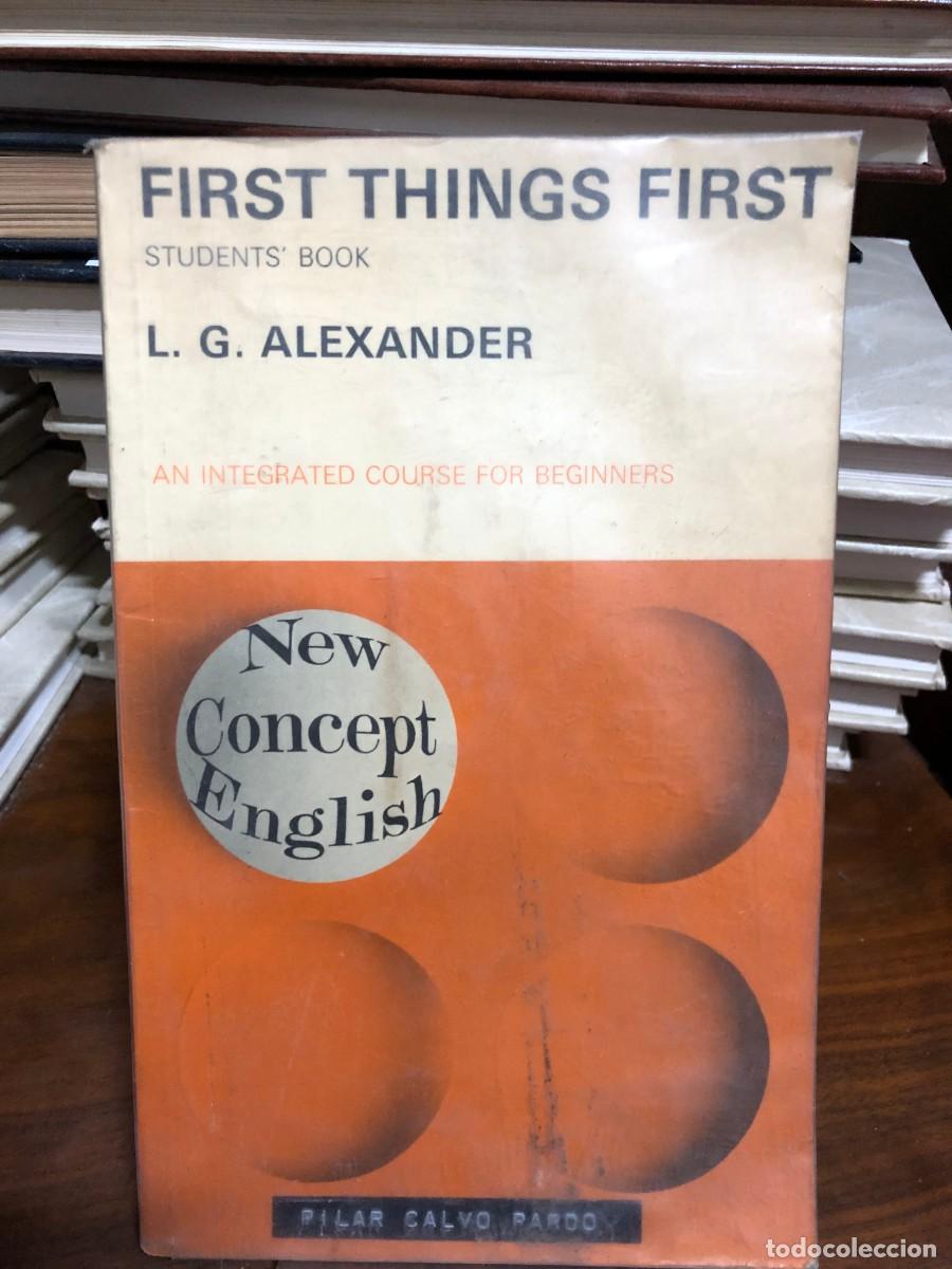 Libros: First Things First (Students' Book) L. G. Alexander / Longman