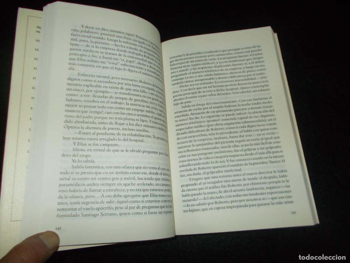 Libros: RITMO DELTA. Daniel Sada. &Aacute;ncora y Delf&iacute;n. Destino 2005. Libro Novela - Foto 3