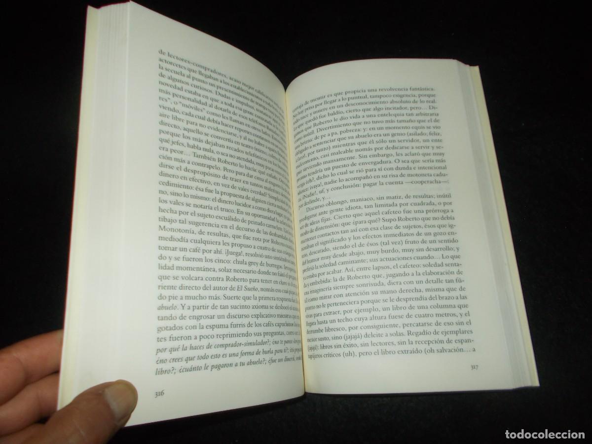 Libros: RITMO DELTA. Daniel Sada. &Aacute;ncora y Delf&iacute;n. Destino 2005. Libro Novela - Foto 4