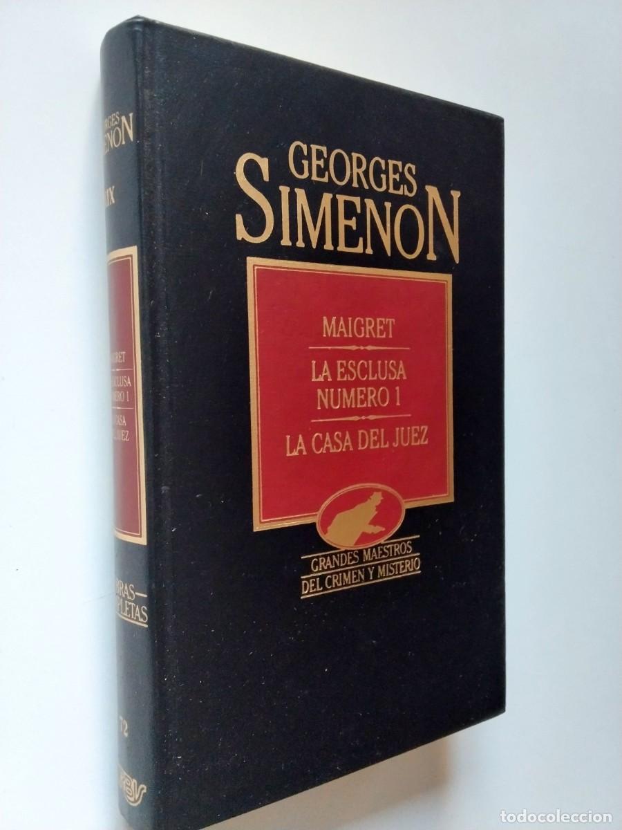 books: Georges Simenon - Maigret / La esclusa n&uacute;mero 1 / La casa del juez