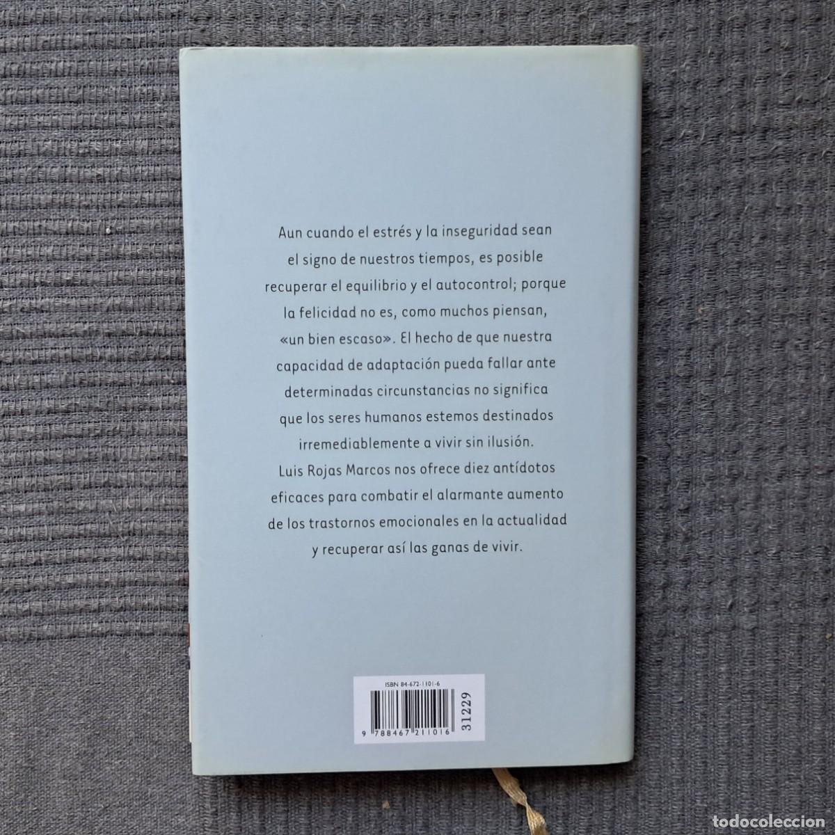 Libros: NUESTRA INCIERTA VIDA NORMAL - LUIS ROJAS MARCOS - Foto 2