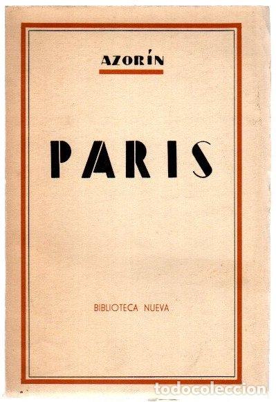 Libros: Paris - Azor&iacute;n
