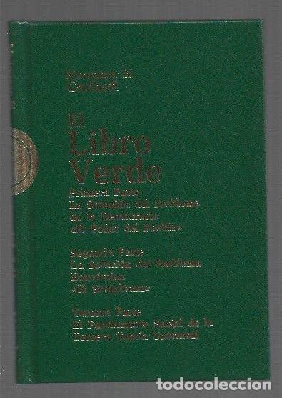 Libros: LIBRO VERDE - EL - GADHAFI, MUAMMAR EL
