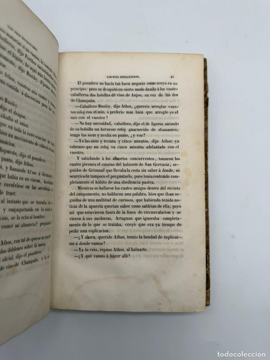 Libros: DUMAS, Alexandre. - Los tres mosqueteros. Tres vol&uacute;menes. - Foto 4