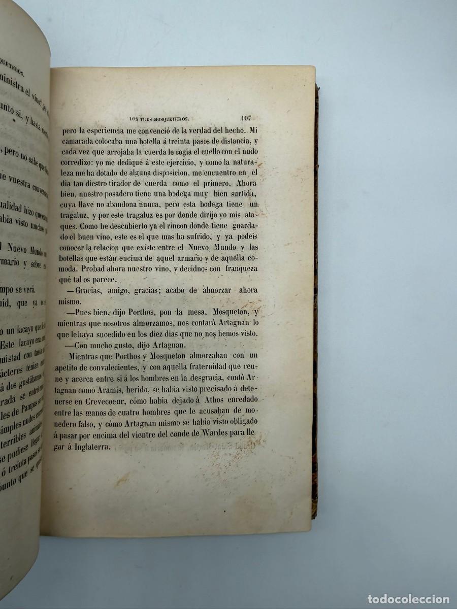 Libros: DUMAS, Alexandre. - Los tres mosqueteros. Tres vol&uacute;menes. - Foto 5