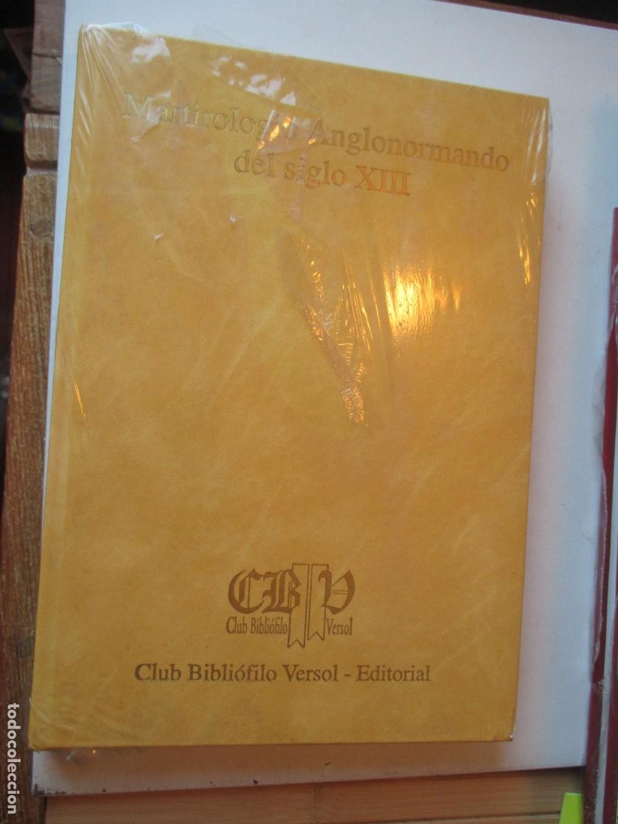 Libros: MARTIROLOGIO ANGLONORMANDO DEL SIGLO XIII (Facsimil+ estudio) W41842