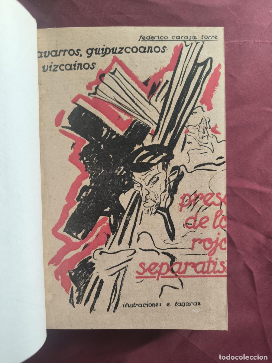 Libros: Presos de los rojo-separatistas: Navarros, guipuzcoanos y vizca&iacute;nos - Federico Carasa Torre