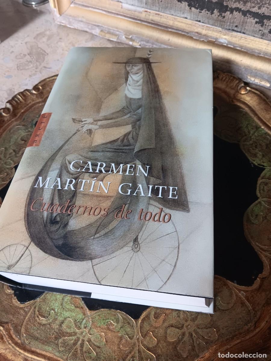 Libros: primera edici&oacute;n del libro Cuadernos de todo de la c&eacute;lebre escritora espa&ntilde;ola Carmen Mart&iacute;n Gaite, pu