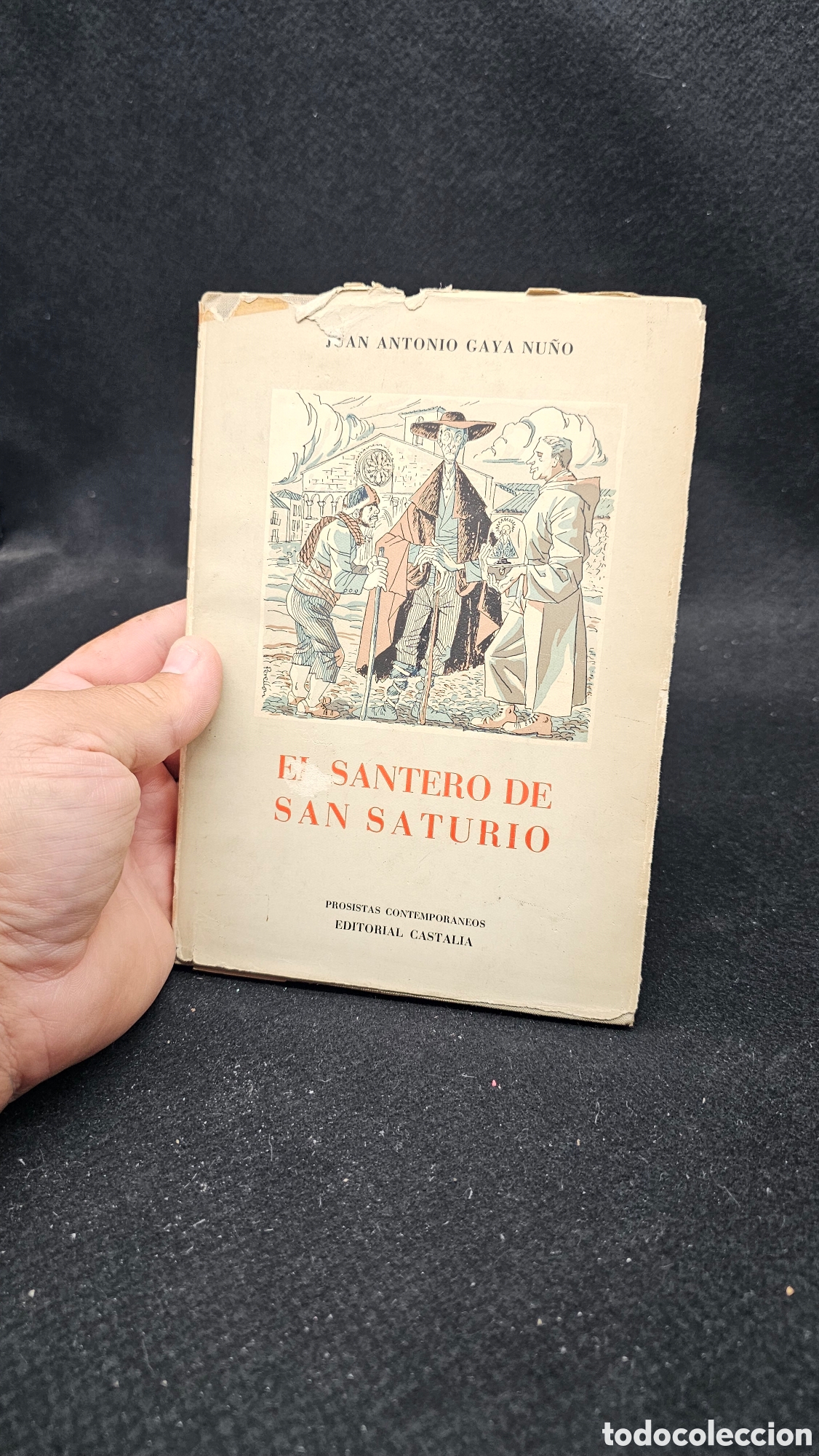 Libros: El santero de San Saturio, escrito por el autor Juan Antonio Gaya Nu&ntilde;o