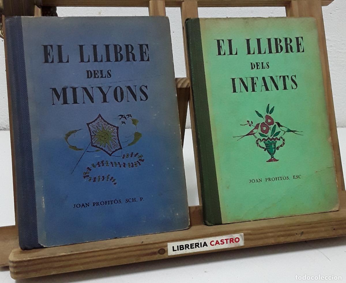 Libros: El llibre dels infants. El llibre dels minyons. Joan Profit&oacute;s. II Volums - Joan Profit&oacute;s, Esc.