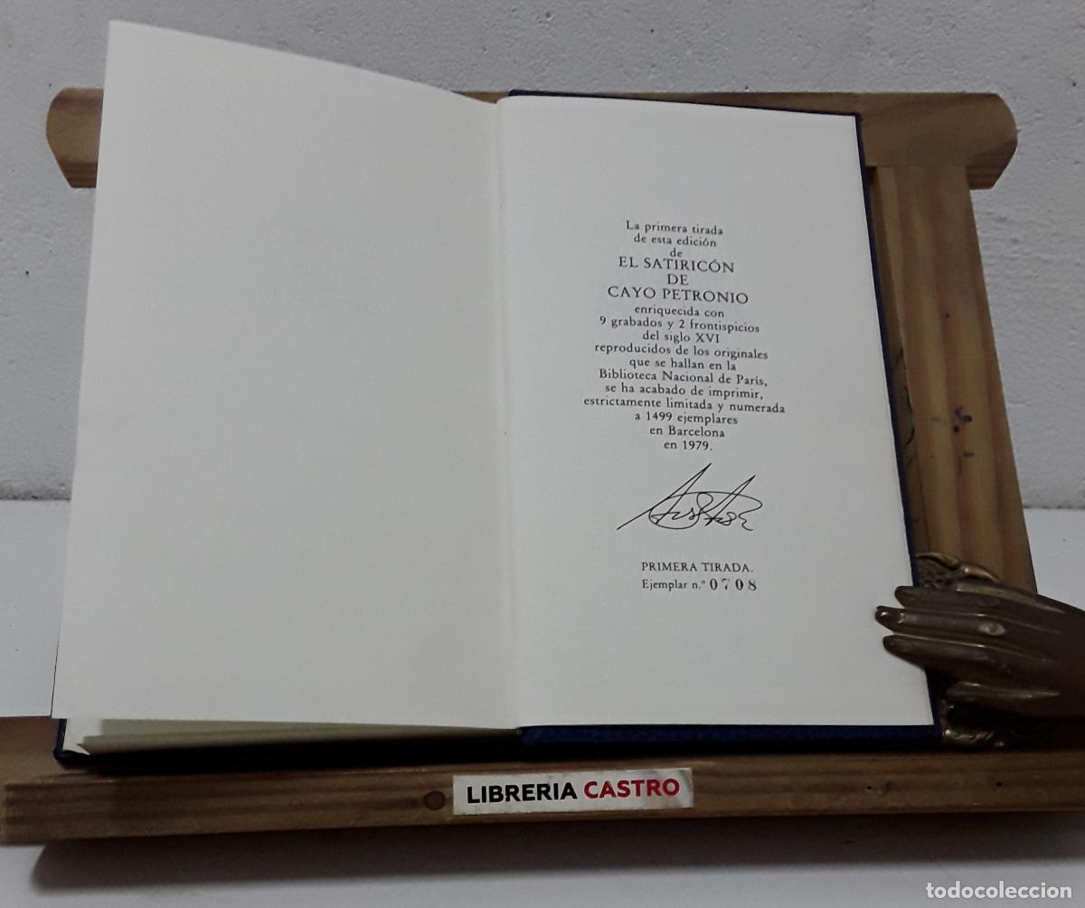 Libros: El Satiric&oacute;n de Cayo Petronio. Numerado - Cayo Petronio. - Foto 2