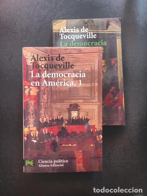 Libros: Alexis de Tocqueville - La democracia en Am&eacute;rica. Obra completa en 2 tomos