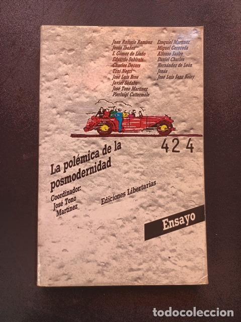 Libros: Jos&eacute; Tono Mart&iacute;nez - La pol&eacute;mica de la posmodernidad