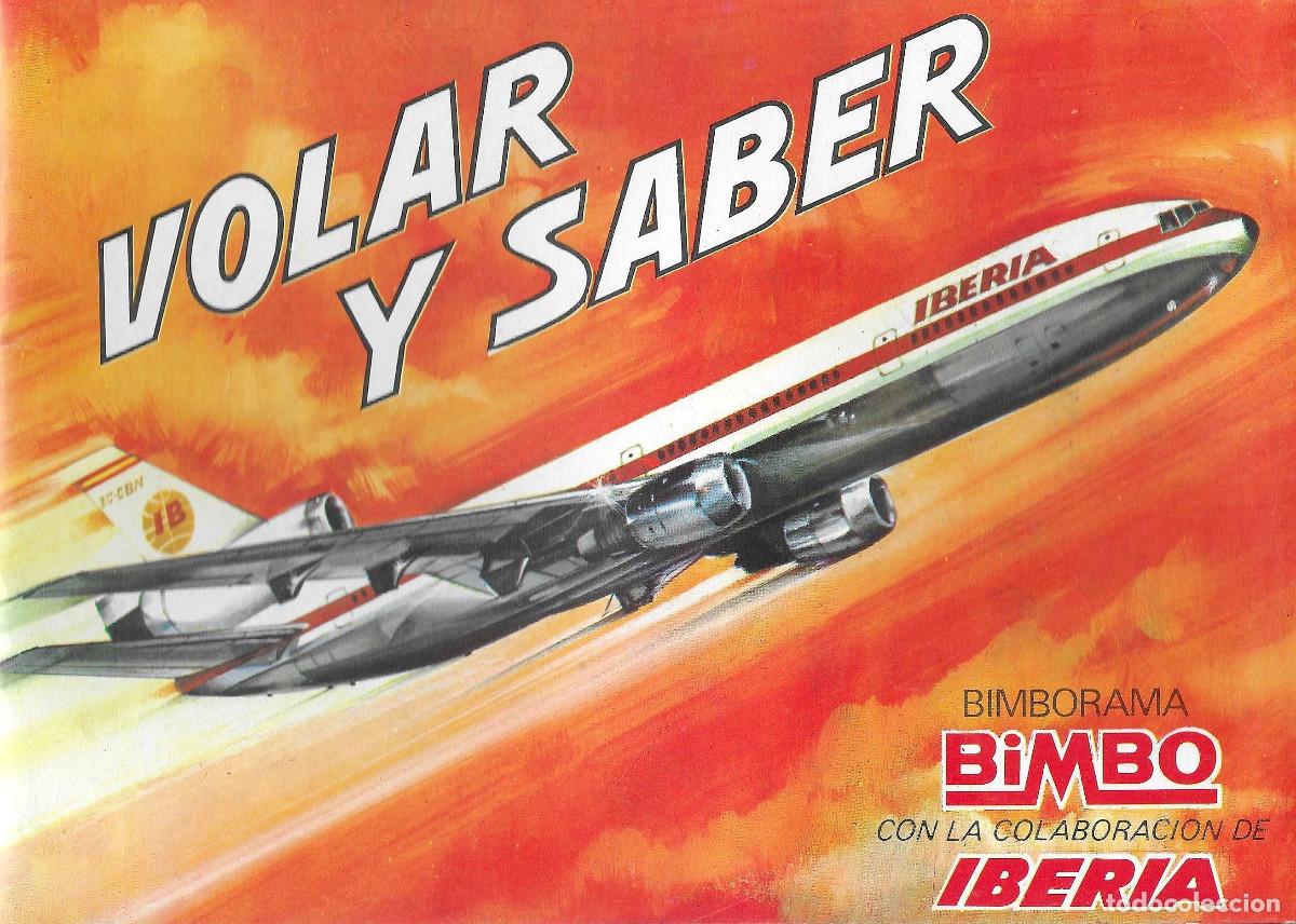 Libros: &Aacute;lbum de cromos. Volar y Saber. Bimbo.