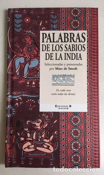 Libros: Palabras de los sabios de la India- 9788440690418