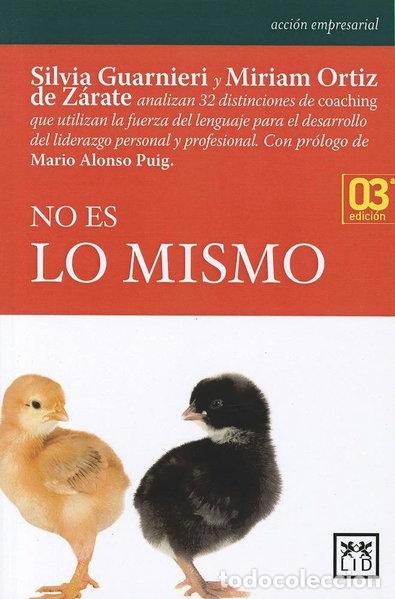 Libros: No es lo mismo- 9788483564103