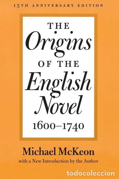 Libros: The Origins of the English Novel, 1600-1740- 9780801869594