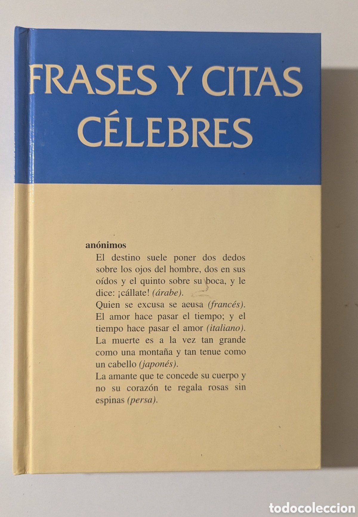 Libros: Frases y Citas C&eacute;lebres Agust&iacute; Bartra. Editorial Grijalbo.