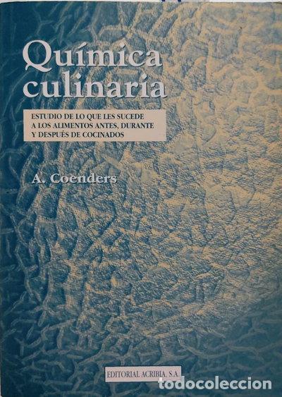 Livres: Qu&iacute;mica culinaria- 9788420008233