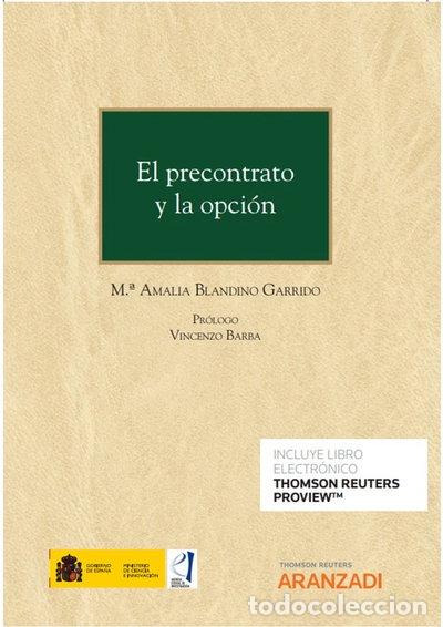 Livros em segunda m&atilde;o: EL PRECONTRATO Y LA OPCION- 9788413909073