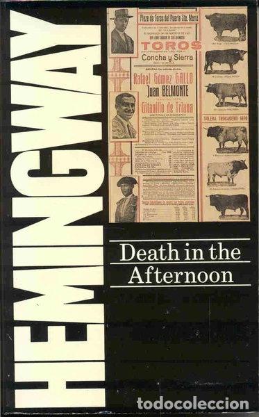 books: Death in the Afternoon- 9780586044599