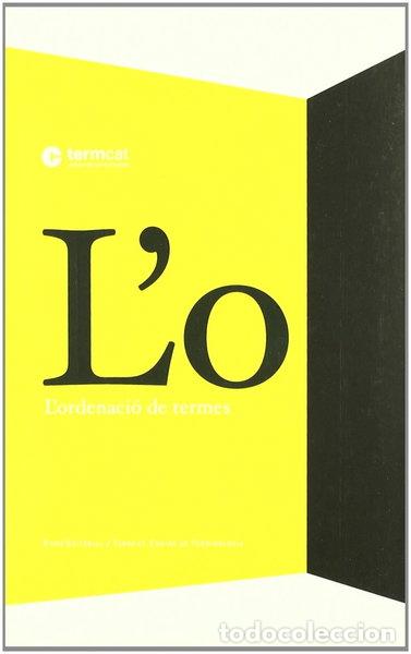 Libros: L'ordenaci&oacute; dels termes- 9788497662635