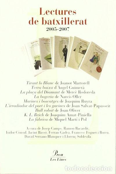 Libros: Lectures de batxillerat 2005-2007- 9788484378846
