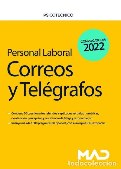 Libros: Personal Laboral de Correos y Tel&eacute;grafos. Psicot&eacute;cnico- 9788414253267
