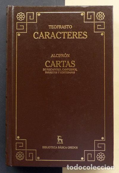 Libros: Caracteres / Cartas- 9788424925000