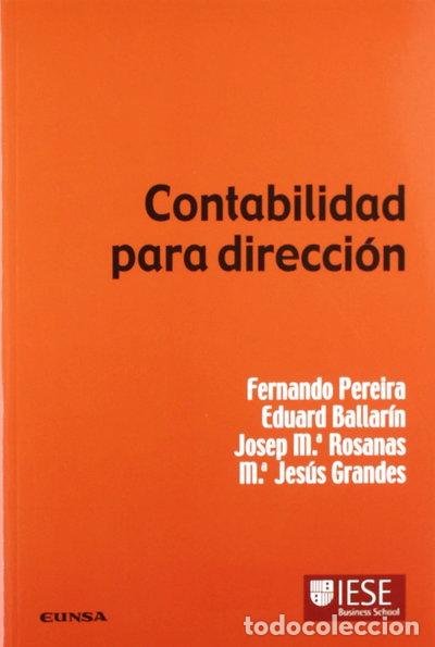 Libros: Contabilidad para direcci&oacute;n- 9788431327644