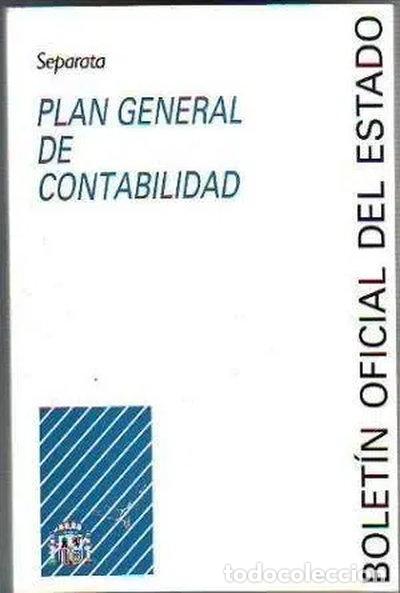 Livros em segunda m&atilde;o: Plan General de Contabilidad- 9788434009035