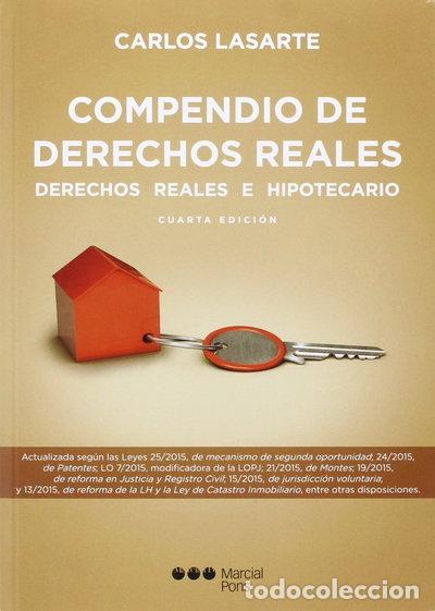 Livros em segunda m&atilde;o: Compendio de derechos reales: Derechos reales e hipotecario- 9788416402267