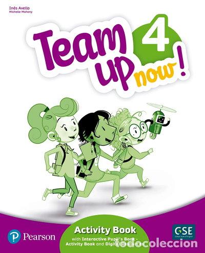 books: Team Up Now! 4 Activity Book- 9788420577258