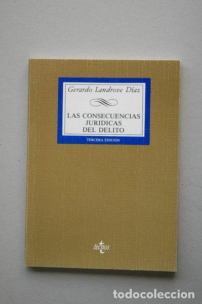 Libros: Las consecuencias jur&iacute;dicas del delito- 9788430915330