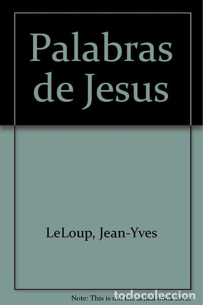 Libros: Palabras de Jes&uacute;s- 9788440690401