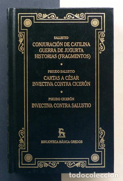 Libros: Conjuraci&oacute;n de Catilina. Guerra de Jugurta- 9788424925185