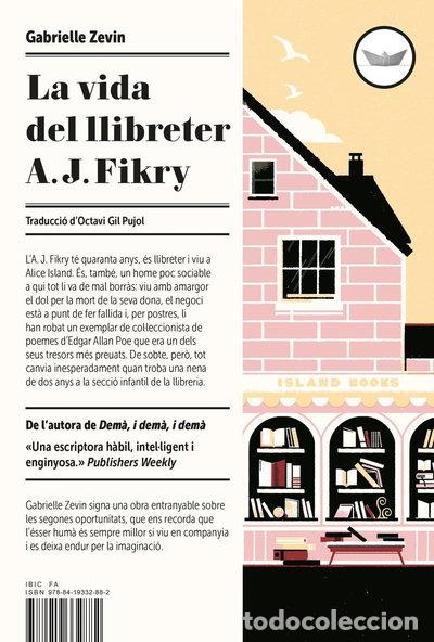 Libros: La vida del llibreter A.J. Fikry- 9788419332882