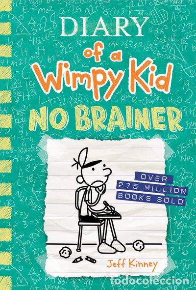 Livros em segunda m&atilde;o: Diary of a Wimpy Kid 18: No Brainer- 9781419777226