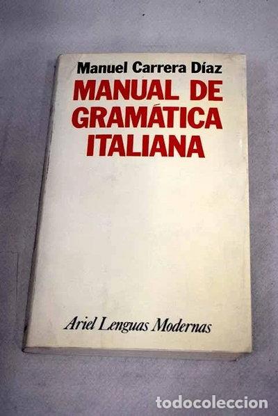 Libros: Manual de gram&aacute;tica italiana- 9788434481022