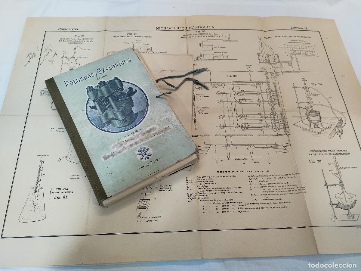 B&uuml;cher: ATLAS DE P&Oacute;LVORAS Y EXPLOSIVOS. - MART&Iacute;NEZ VIVAS ROJAS Y FERN&Aacute;NDEZ LADREDA.