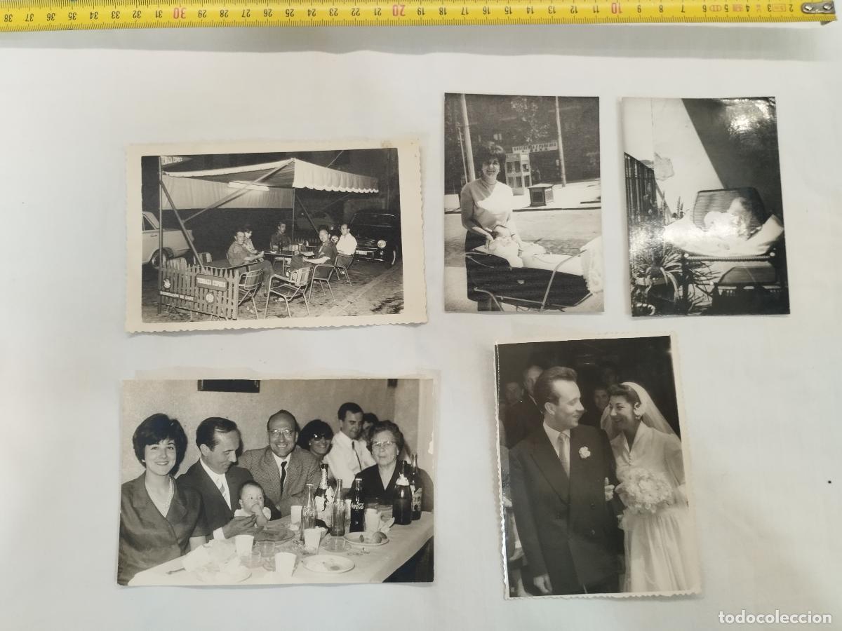 Libros: Lote conjunto de 5 fotograf&iacute;as antiguas en blanco y negro (d&eacute;cada de 1960) - Sin autor