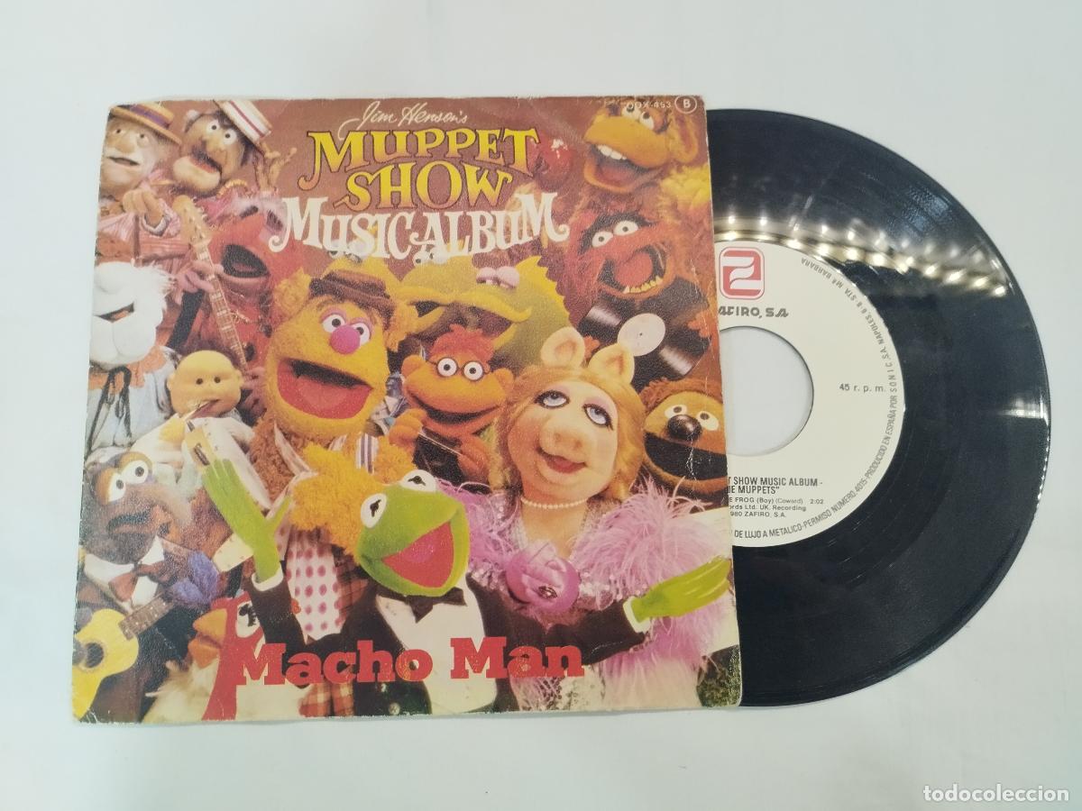 Libros: Jim Henson's Muppet Show Musical Album - Macho Man / Halfway Down The Stairs (Single 7&rdquo; Vinilo) - Za