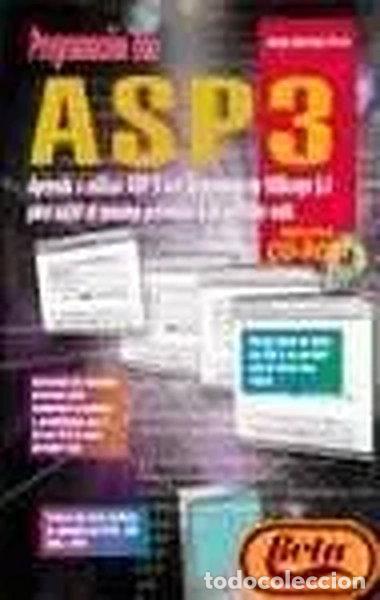 Libros: Programaci&oacute;n con ASP 3- 9788441510913