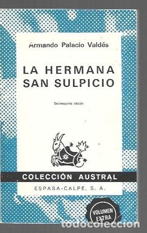 books: La hermana San Sulpicio - n&ordm; 76 - Palacio Vald&eacute;s, Armando (1853-1938) - tdk508