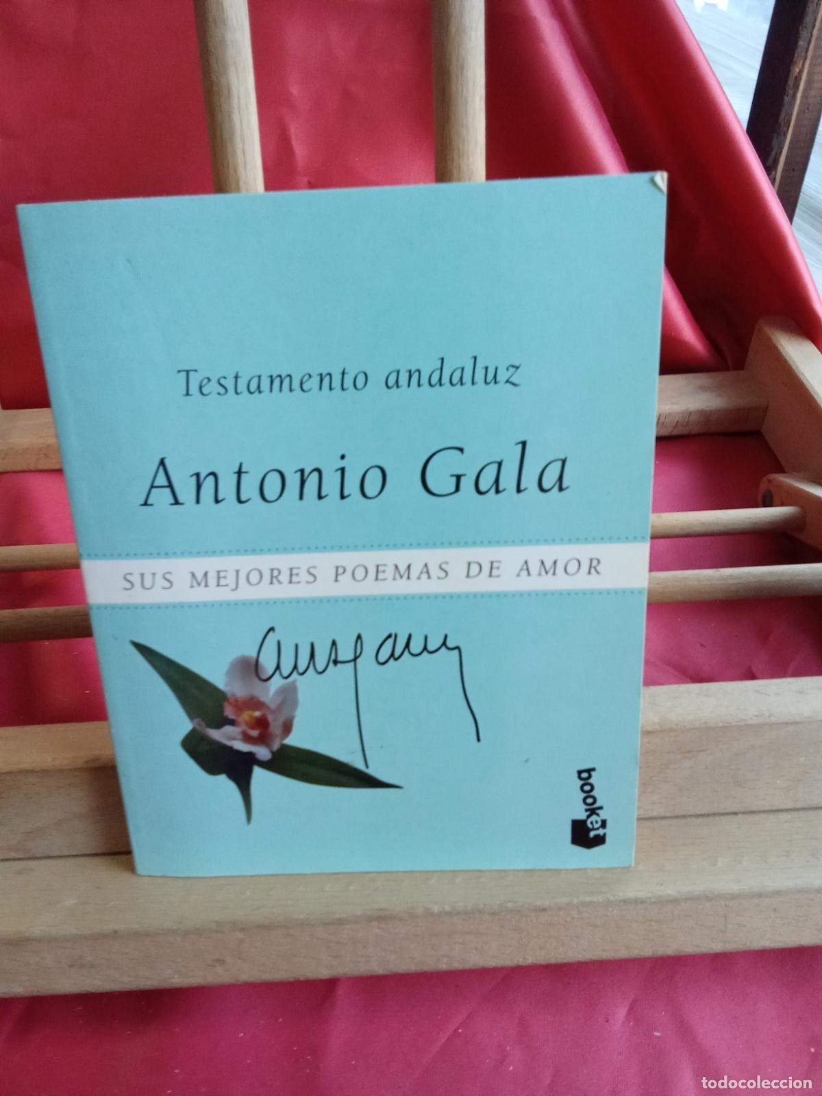 books: Testamento Andaluz. Antonio Gala N.5058