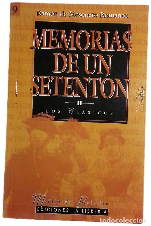 books: MEMORIAS DE UN SETENTON I BOLSILLO