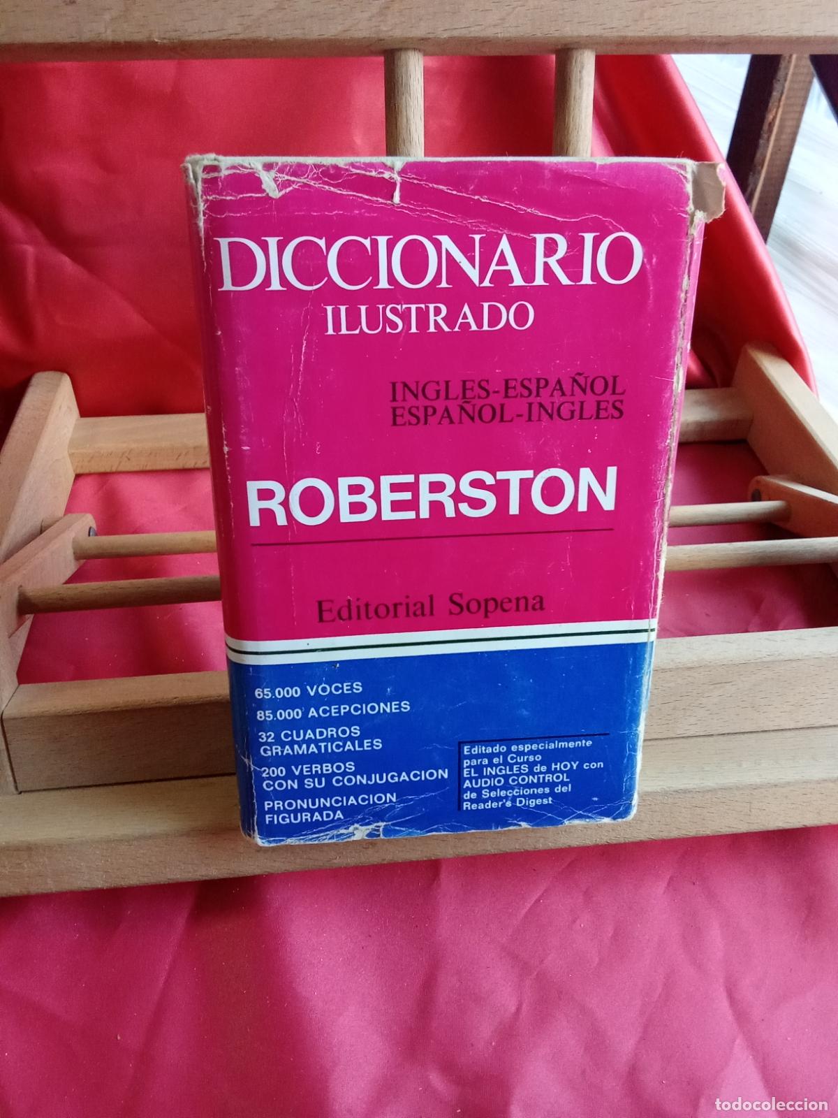 Livros em segunda m&atilde;o: Diccionario ilustrado Robertson ingl&eacute;s-espa&ntilde;ol L.17332-1185